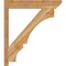 Ekena Millwork Balboa Slat Rough Sawn Outlooker, Western Red Cedar, 6"W x 30"D x 34"H OUT06X30X34BOA06RWR - alternate 2